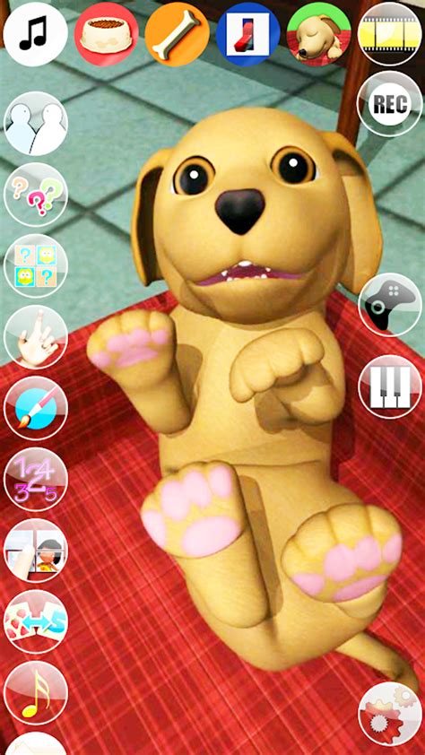 sweet talking puppy funny dog virtual pet apk  android