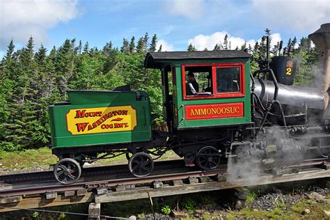 Mount Washington Cog Railway Steam Engine New Hampshire Photograph By