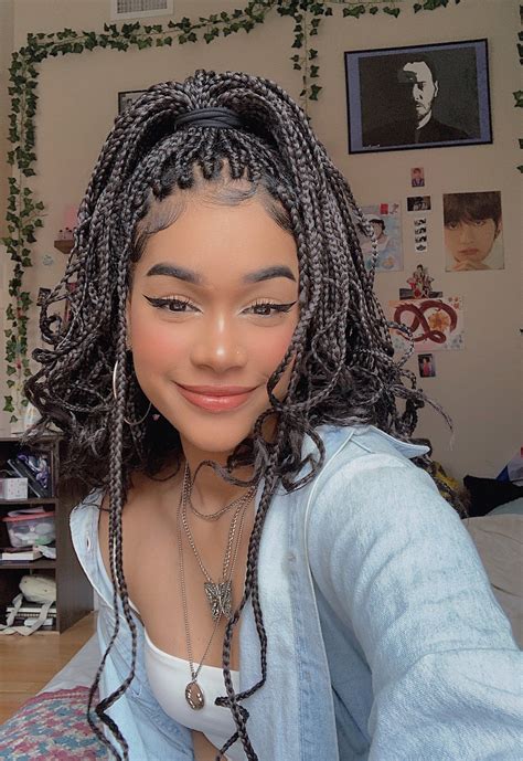 ⋆ ☽ Kiara 𖤐 ⋆ On Twitter Girls Hairstyles Braids Black Girl Braided Hairstyles Hair Styles