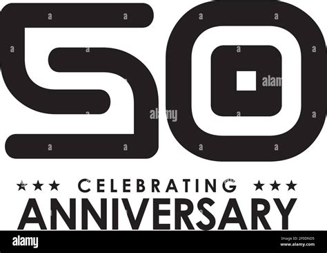 Th Year Celebrating Anniversary Emblem Logo Design Vector Template