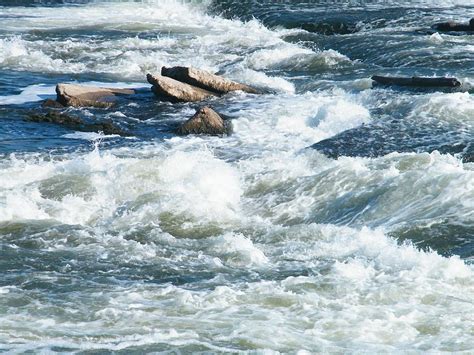 Waterfall Rapids St Joe River Indiana Photograph By Rory Cubel Fine