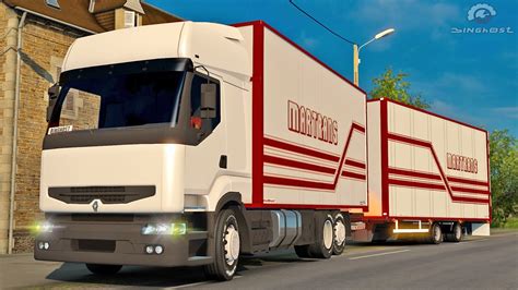 Renault Premium Tandem ETS2 Euro Truck Simulator 2 YouTube