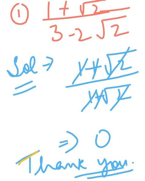 Rationalise The Denominator And Simplify The Following Brainly In