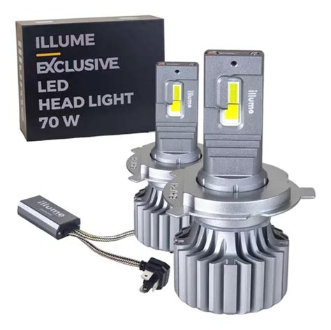 Kit De Focos Led Para Auto Illume Exclusive W Csp Premium Meses Sin