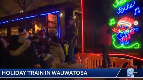 The Canadian Pacific Holiday Train Is In Wauwatosa Youtube