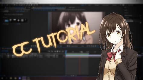 CC Tutorial AMV After Effects YouTube