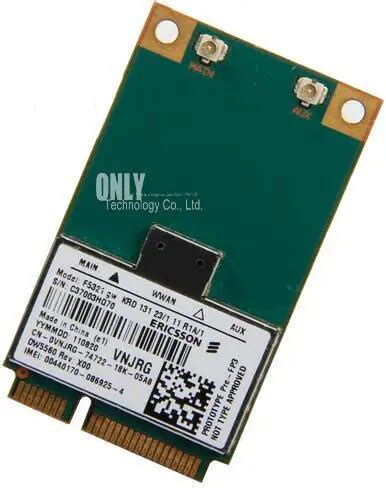 Ericsson F Gw Bezprzewodowy Dw G Wwan Mini Karta Pci E Gsm Gprs