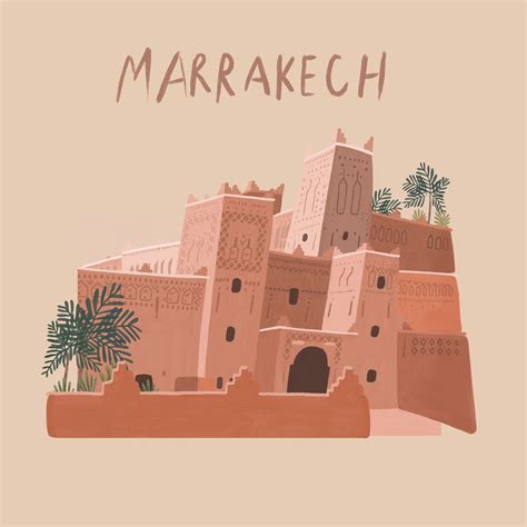 Marrakech By Persimmon Marrakech House Illustration Architecture