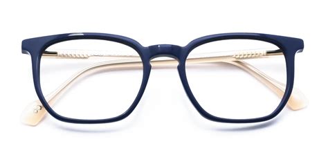 Richmond 3 Blue Square Eyeglass Frames Specscart®