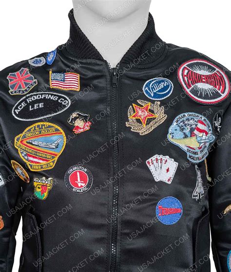 Doctor Who Ace Patches and Badges Bomber Jacket