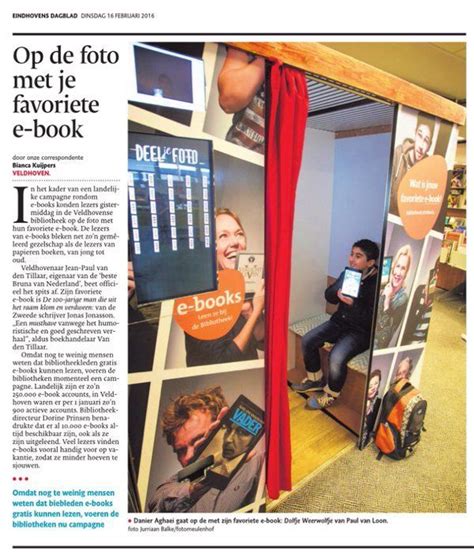 Het Eindhovens Dagblad Besteedde Een Groot Artikel Aan Het FavEbook En