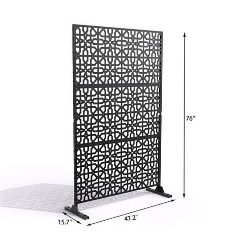 2Set Outdoor Privacy Metal Screens and Panels for Patio - Bed Bath ...