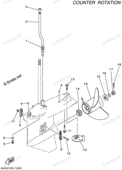 Yamaha Outboard 2002 Oem Parts Diagram For Lower Casing Drive 4