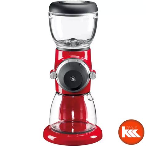 خرید و قیمت دستگاه آسیاب قهوه Kitchenaid Empire Red Burr Grinder 5kcg0702ber اورجینال کی ام کالا