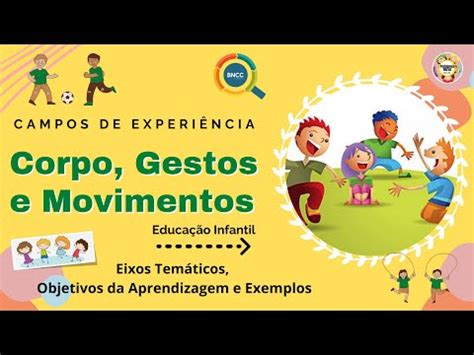 Atividades De Corpo Gestos E Movimentos Na Educação Infantil