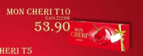 Bonboniéra Mon Cheri Ferrero V Akci Tamda Foods Od 31102018