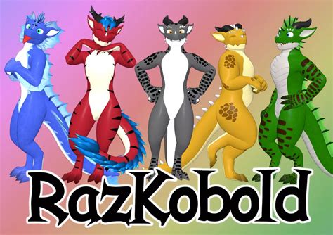 Razkobold Kobolddragon Avatar Base For Vrchat By Razra Vrcarena