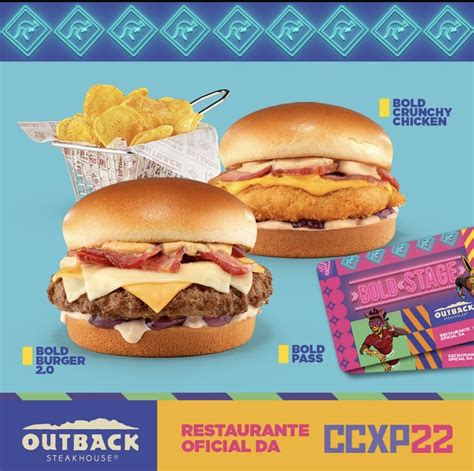 Outback chega à CCXP22 como o restaurante oficial do evento Nerd Tatuado