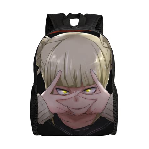 Mha My Hero Academia Himiko Toga Backpack Lightweight Unisex Basic Daypack Bookbag Laptop