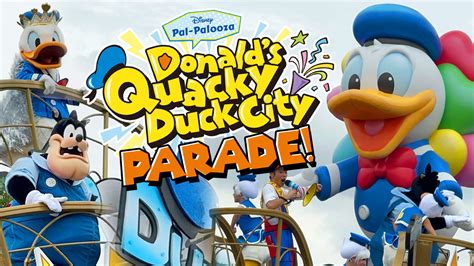 PHOTOS, VIDEO: Donald Duck Becomes King in NEW Quacky Duck City Parade ...