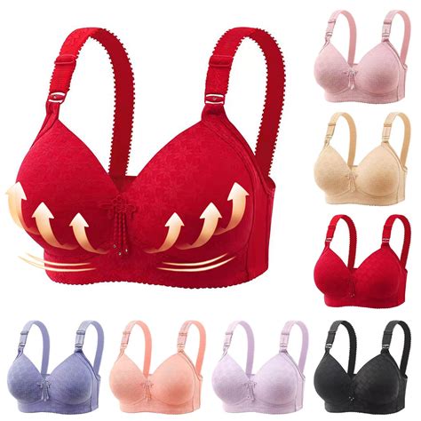 Utoimkio Clearance High Support Wireless Bras For Women Full Coverage