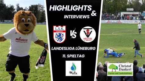 Lüneburger SK TuS Neetze Landesliga Lüneburg 11 Spieltag Derby