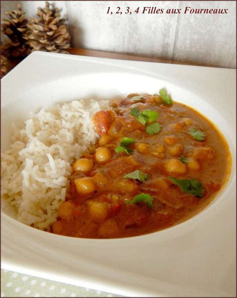 Le Meilleur Curry De Pois Chiches Au Lait De Coco 1 2 3 4 Filles