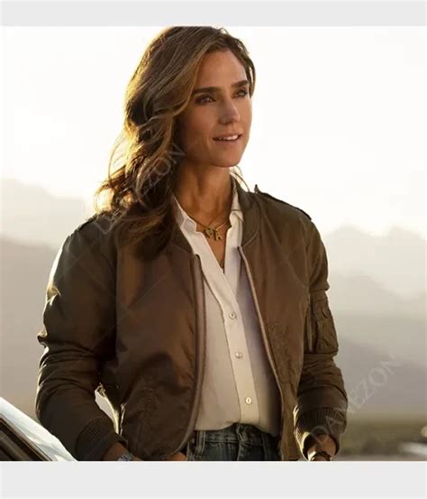 Jennifer Connelly Top Gun Maverick Penny Benjamin Brown Jacket