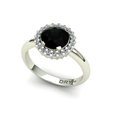 Black Diamond Ring| Engagement Ring | Pepe Dry