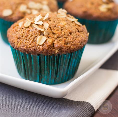 Super Moist And Healthy Carrot Cake Muffins Little Spice Jar