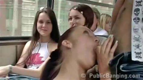 Free AWESOME PUBLIC Sex In A City BUS Porn Video HD