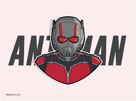 Ant-Man Vector Design by Desync Design on Dribbble