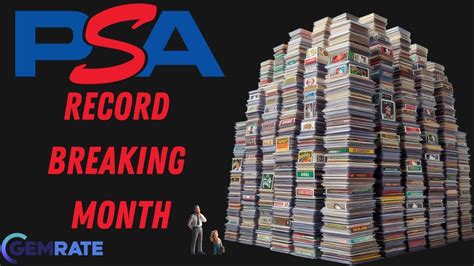 Record Breaking Month From PSA New Pricing Gemrate Data YouTube