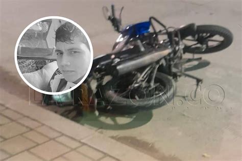 Joven Falleci En Monter A Tras Estrellar Su Moto Contra Un And N