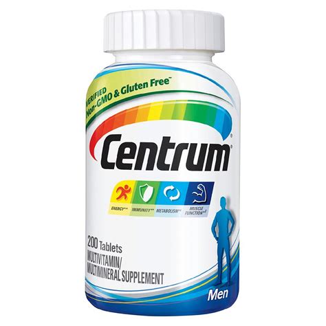 Centrum Men Multivitamin Multimineral Tablets Walgreens