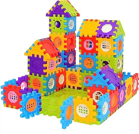 Bloques De Construcci N Entrelazados Piezas Jumbo Toy Building Kits