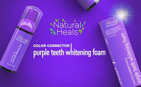 Amazon Purple Toothpaste Whitening Colour Corrector Purple Foam