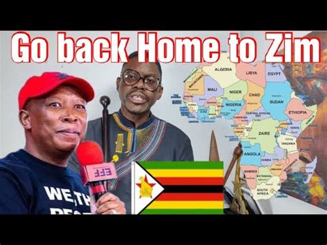 Julius Malema Say Zimbabweans Must Go Back Home Youtube