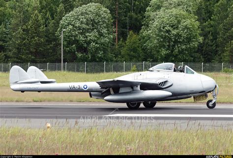 Ln Dhy Private De Havilland Dh Vampire Fb At Lappeenranta