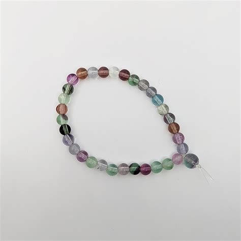 Rainbow Fluorite Power Mini Bracelet Crystal Life Bracelet