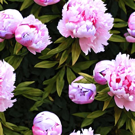 Peonies Pattern Graphic Creative Fabrica