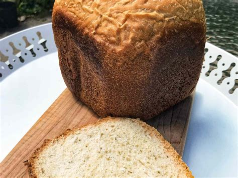 Super Easy Rosemary Bread Machine Bread Recipe