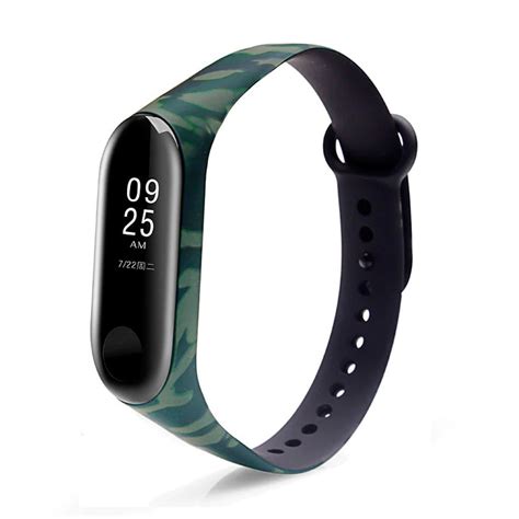 Comprar Pulseira De Substitui O Xiaomi Mi Band Camuflagem Em