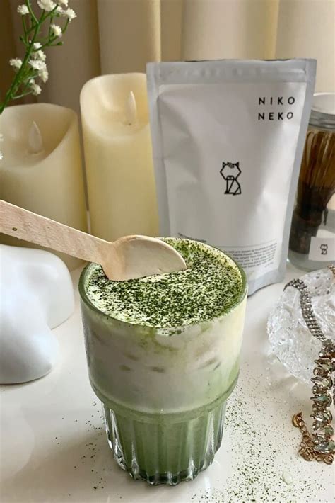 Matcha Cream Cheese Latte Niko Neko Matcha