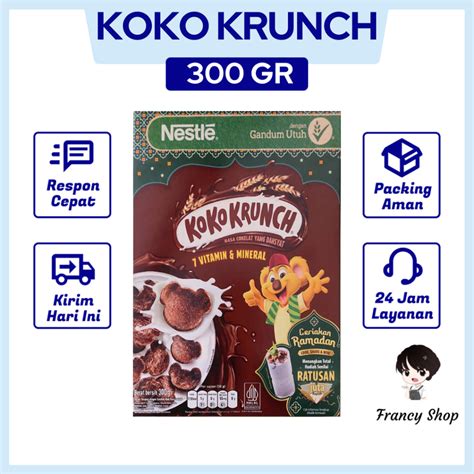 Jual Sereal Nestle Koko Crunch Cereal Coklat 300 Gr Shopee Indonesia