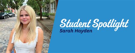 Student Spotlight Sarah Hayden Kent State University