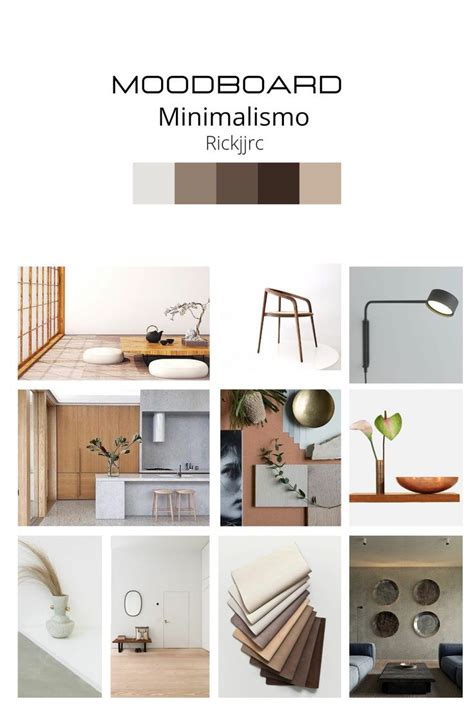 Moodboard Minimalismo | Decoração minimalista, Minimalista, Estilos