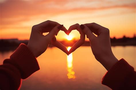 Premium Photo Photo Of Friends Making Heart Shapes With Their Hands