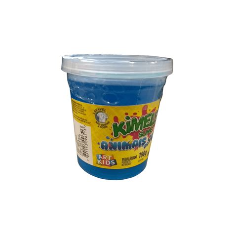 Kimeleka Slime G Azul Animais Do Oceano Acrilex