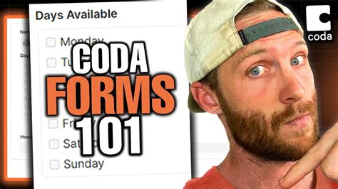 Coda Forms Everything You Need To Know To Get Started Youtube